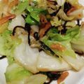 ヨシヨッシー's cooksnap of when they made キャベツと塩昆布桜えびナムル.