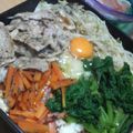 ジュンヒロ's cooksnap of when they made ホットプレートで石焼きビビンバ風ごはん.