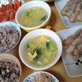 よちりん's cooksnap of when they made 大好き♡ブロッコリーとコーンの卵スープ.