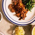 mack♪♪♪'s cooksnap of when they made 家族絶賛の牛切り落としでステーキ風に!.