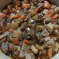 みこひろママ's cooksnap of when they made 牛スジの煮込み～大根・人参・蒟蒻～.