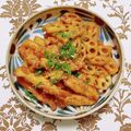コムギ大好き's cooksnap of when they made スティック鶏胸肉と蓮根のヤンニョムチキン.
