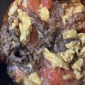 あすんた's cooksnap of when they made わが家の定番！牛肉とトマトのたまご炒め.