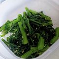 ＳＡＳ3737's cooksnap of when they made 簡単！すっきり爽やか～春菊の辛子和え.