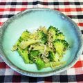 龍青空ママ's cooksnap of when they made ヘルシー♪ブロッコリーの胡麻じゃこ和え.