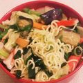 私市ビッキーズ津門巳's cooksnap of when they made «“温or冷わかめ野菜牛乳ラーメン”».