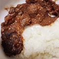 ねこのガストン's cooksnap of when they made ◆うちの韓国風 カルビ丼◆.