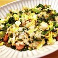 かなりんココりん's cooksnap of when they made 1度作ってみてね☺簡単絶品な大根の葉炒飯.
