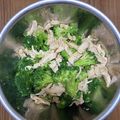 ミイ0927's cooksnap of when they made ささみとブロッコリーのごま油ポン酢和え.