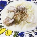 キッチンSaki's cooksnap of when they made 余った生クリームで白菜と鶏肉のクリーム煮.