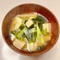 azbjbn's cooksnap of when they made 簡単♪朝食　豆腐　長ねぎ　ワカメの味噌汁.