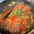 ＿＿は's cooksnap of when they made 卵とトマトの中華風豆苗炒め.