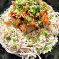 Ｓｈｅｌｙ's cooksnap of when they made 鮭フレークで旨辛まぜそば！.