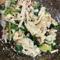 にゃもすけ♡'s cooksnap of when they made 簡単‼︎大根とほうれん草のゴママヨサラダ.