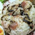 ゆけり３兄弟's cooksnap of when they made 梅干し・しらす・ごま・塩昆布のおにぎり♬.