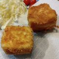ばたみそーぱん☆'s cooksnap of when they made めちゃうま!!お豆腐フライ♡.