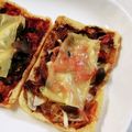 すずなまり's cooksnap of when they made 油揚げの和風ピザ.