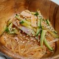 fu♪♪'s cooksnap of when they made コク旨！韓国風春雨サラダ.