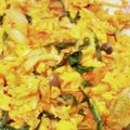 ツインズ♀ママ's cooksnap of when they made ニラたっぷり♥「全く辛くないキムチ炒め」.