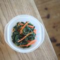 みるく茶's cooksnap of when they made 常備菜★ほうれん草と人参のごま和え.