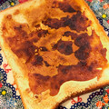ぴあのちゃん95's cooksnap of when they made おひとりさまのはちみつきなこトースト.