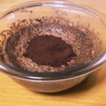 oyuking's cooksnap of when they made チョコバナナプロテイン蒸しパン.