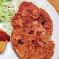 ☆魔矢☆'s cooksnap of when they made フライパンで揚げないトンカツ♪.