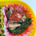 ゆりまい☆'s cooksnap of when they made お弁当にも☆小松菜のベーコン炒め.