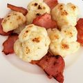 PontBri's cooksnap of when they made カリフラワーとベーコンのニンニク炒め.