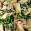 鶏皮坊主's cooksnap of when they made 菜の花と厚揚げのオイスター炒め.