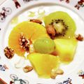 ダリア☆'s cooksnap of when they made フルーツにヨーグルトと蜂蜜♪.