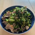 みちこちゅぽま's cooksnap of when they made 間引き大根菜と豚ひき肉のナンプラー炒め.
