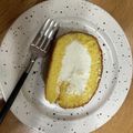 maimai102's cooksnap of when they made 生地材料3つ♬ふわふわ簡単ロールケーキ♡.