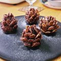 ゆかりんご117♪'s cooksnap of when they made 超簡単おやつ☆松ぼっくりケーキ.