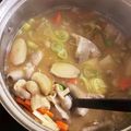 柴田☆'s cooksnap of when they made ニンニクと生姜入り根菜たっぷりモツ煮込み.