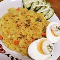 たはぴのかか's cooksnap of when they made 簡単炊くだけ★ツナカレーピラフ.