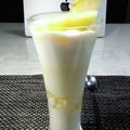 ルチアーノ★★★'s cooksnap of when they made ラフランスのババロア風デザート☆.