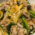 suisuimoco's cooksnap of when they made ニラ玉あんかけ丼.