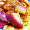 mary35's cooksnap of when they made むね肉とカブの生姜焼き♪カブが甘く美味♪.