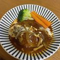 ★みゅ〜みゅ★'s cooksnap of when they made デミグラスソースの煮込みハンバーグ♪.