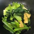 ☆すぬぴっぴ☆'s cooksnap of when they made 小松菜と油揚げの煮浸し.