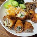 ☆あさ's cooksnap of when they made 子ども大好き！豚カツ　しそチーズ巻き.