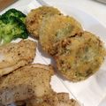 chou*'s cooksnap of when they made ブロッコリーたっぷりのコロッケ.