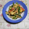 くネコまろす's cooksnap of when they made ニラかにかま卵焼き.