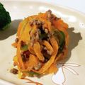 くっくペタ's cooksnap of when they made 鶏ミンチとピーマン、パプリカの味噌炒め♪.