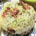 ゆけり３兄弟's cooksnap of when they made ベーコンチーズおにぎり.