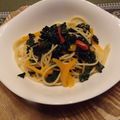 melmarilyn's cooksnap of when they made スイスチャードで簡単！パスタ.