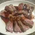 ウルトラマンド's cooksnap of when they made 鮪大トロステーキ　ジャポネソース.