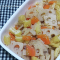 かおりかざり's cooksnap of when they made 蓮根と人参と油揚げの炒め物♪　ゴマ風味♪.