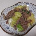 きらり流れ星's cooksnap of when they made 節約レシピ！砂肝のキャベツ炒め.
